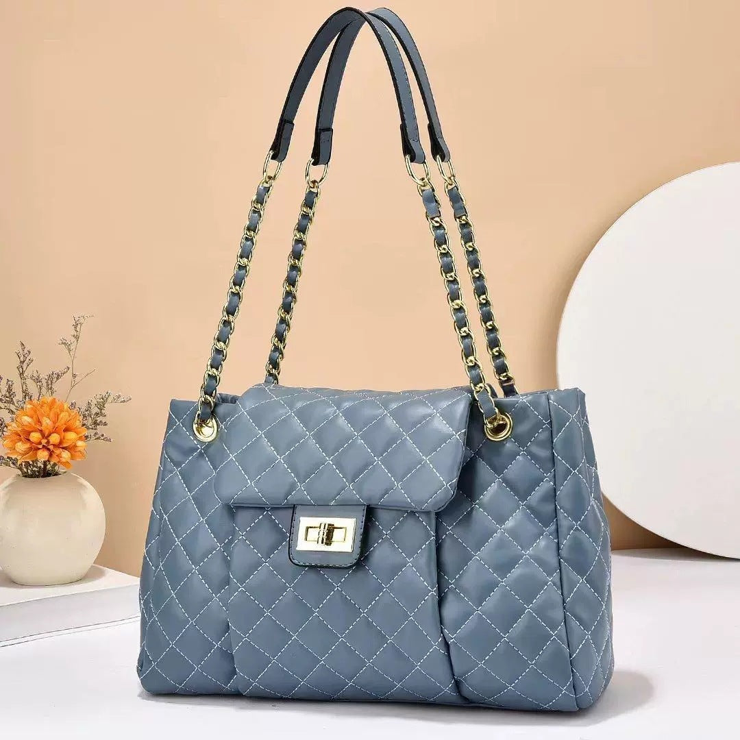 Elegant Quilted Chain Shoulder Bag – Women’s Handbag