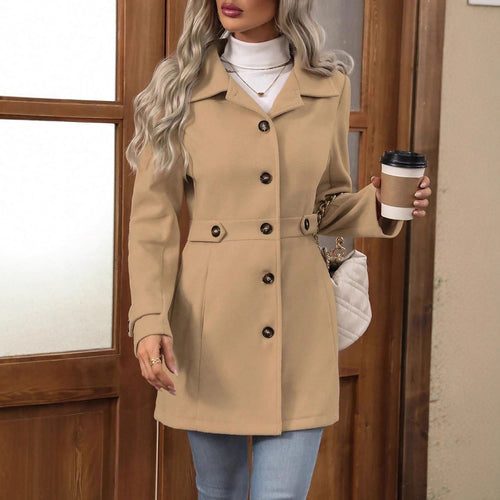 Elegant Women's Suit Jacket - Retro Slim Fit