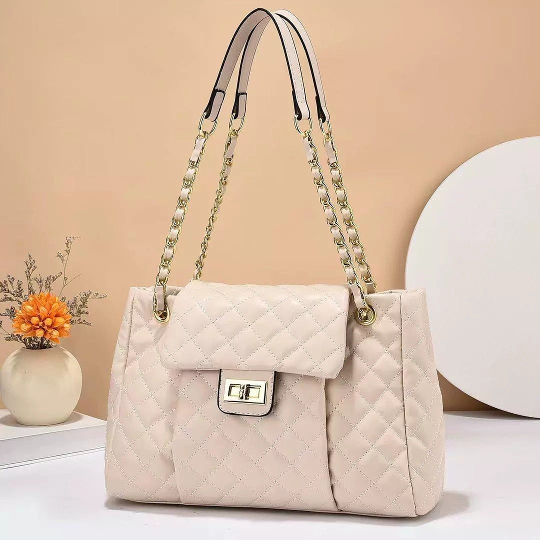 Elegant Quilted Chain Shoulder Bag – Women’s Handbag
