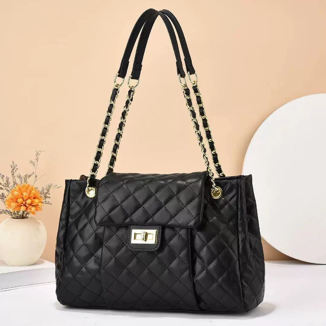 Elegant Quilted Chain Shoulder Bag – Women’s Handbag