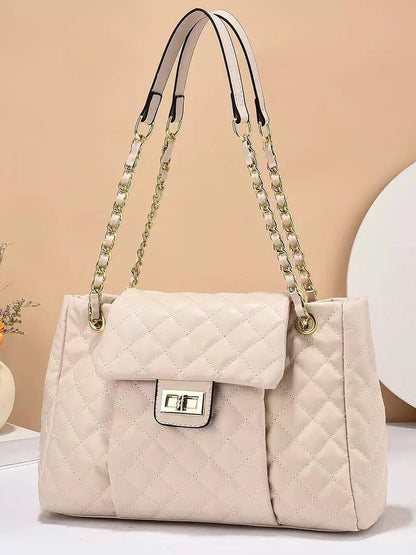 Elegant Quilted Chain Shoulder Bag – Women’s Handbag